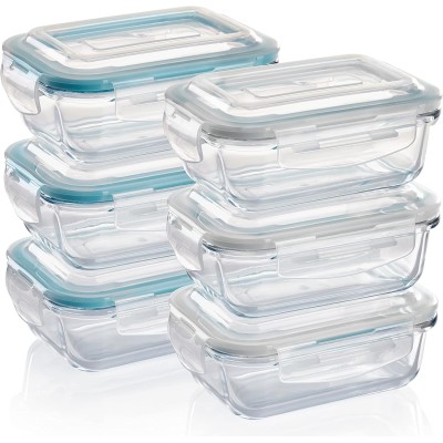 BOITE HERMETIQUE VERRE 176X176X67MM