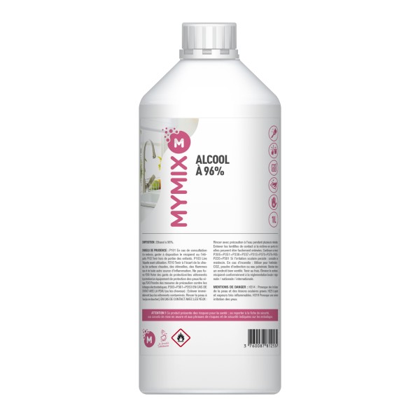 ALCOOL À 96 % 1L