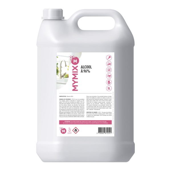 ALCOOL À 96 % 5L