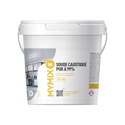 Soude caustique pur à 99% 2KG