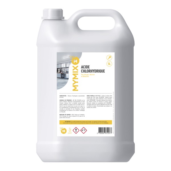 ACIDE CHLORHYDRIQUE 5L