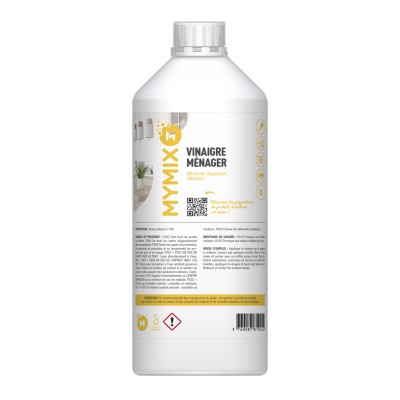 Vinaigre ménager "forte concentration 14%" 1L 