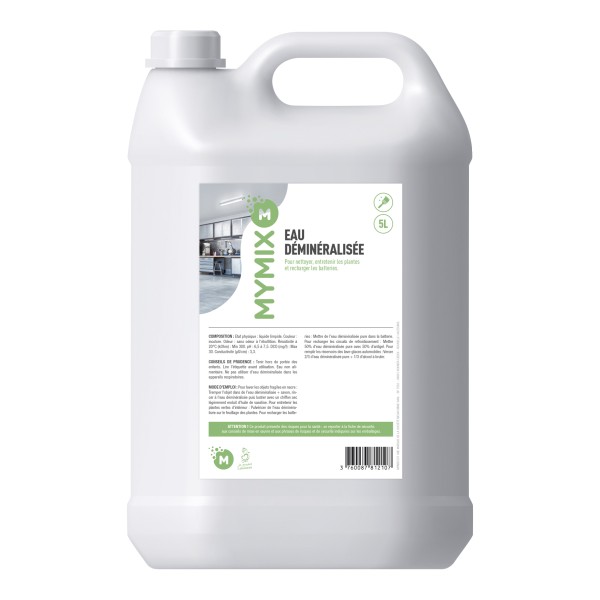 EAU DEMINERALISEE BIDON 5L