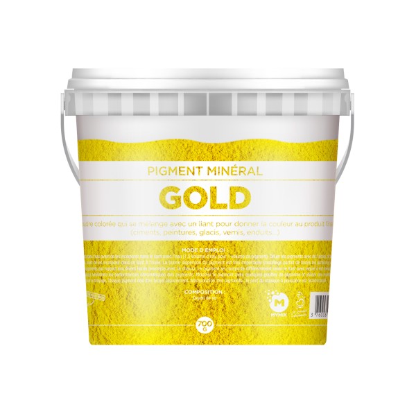 PIGMENT MINERAL  : GOLD 0,7KG