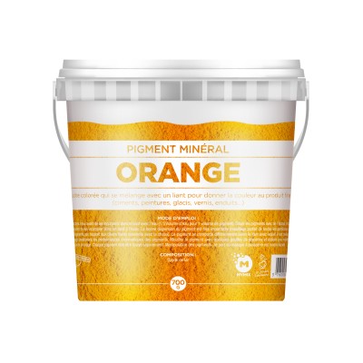 Pigment Mineral  : ORANGE  900G
